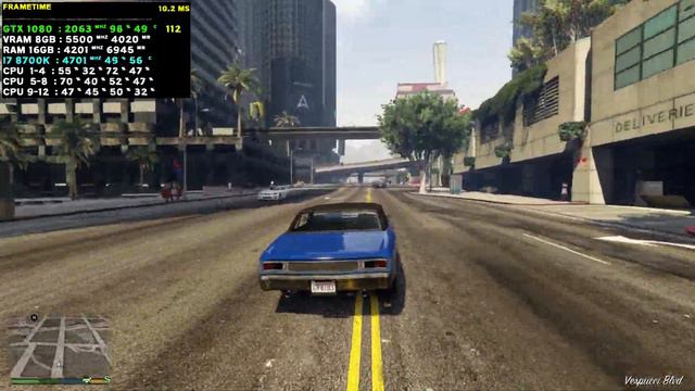 Grand Theft Auto V - i7 8700K GTX 1080 - 1080p смотреть онлайн