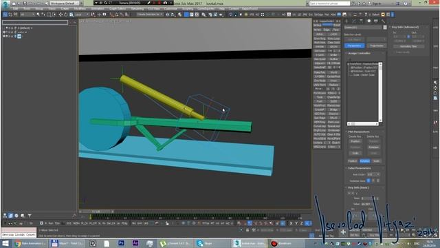 Как запечь анимации с объекта на объект в 3DS Max смотреть онлайн