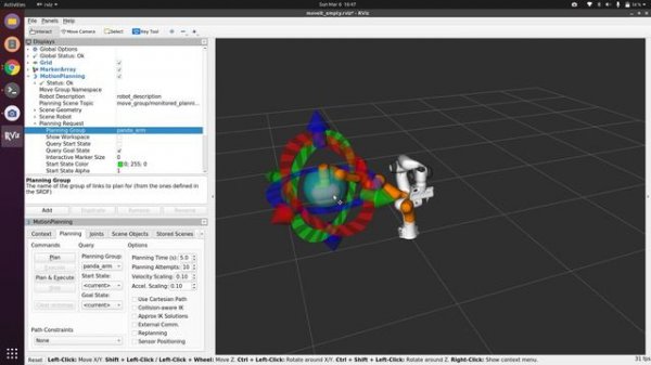 Introduction to MoveIt with Rviz