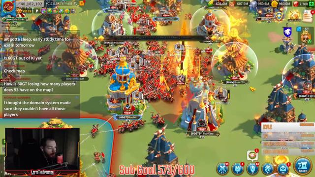 Spectating 93 vs 60 - The KvK of KvKs! - LIVE🔴 - Rise of Kingdoms #65a смотреть онлайн