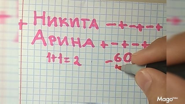 Никита и Арина совместимость имён смотреть онлайн