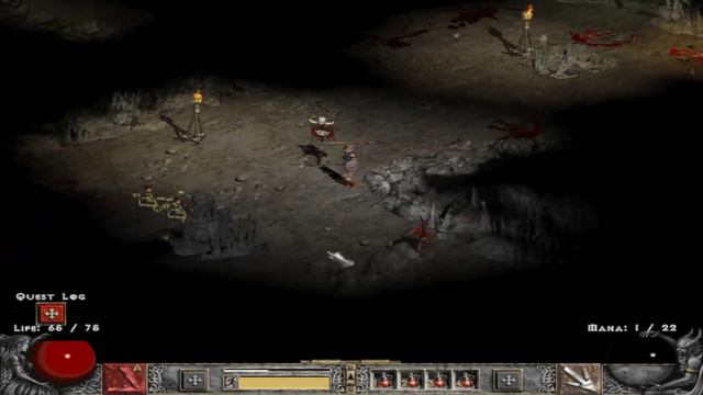 Diablo 2 (LoD) Javazon Part 1: Den Of Evil, Blood Raven, Tristram смотреть онлайн