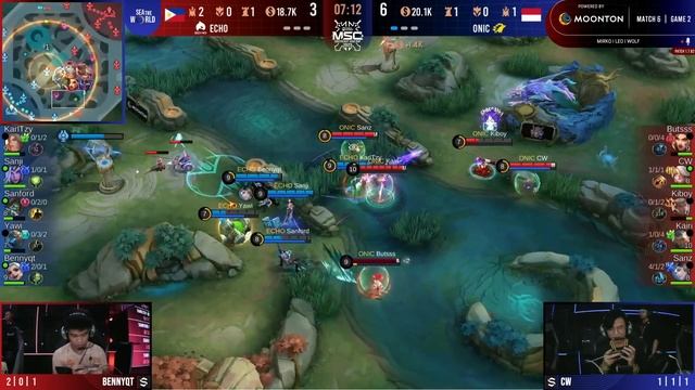 [EN] MSC Knockout Stage Day 3 | ECHO VS ONIC | Game 2 смотреть онлайн