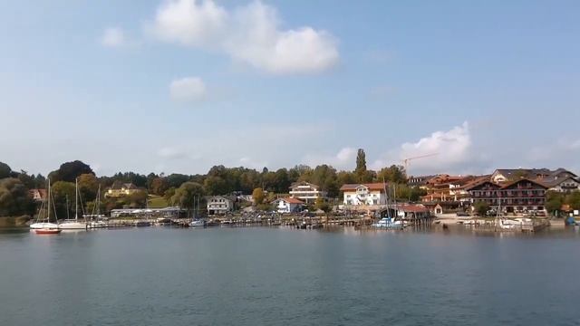 Am Chiemsee. Bayern. (Как провожают пароходы?.. Стихи, Александр Стригунов. смотреть онлайн