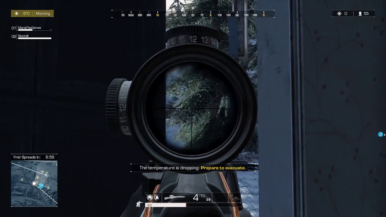 Убийца ПАБГ, Жесткие замесы на зимней карте