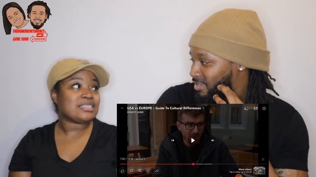 ?? vs ?? American Couple Reacts "USA vs EUROPE - Guide To Cultural Differences" смотреть онлайн