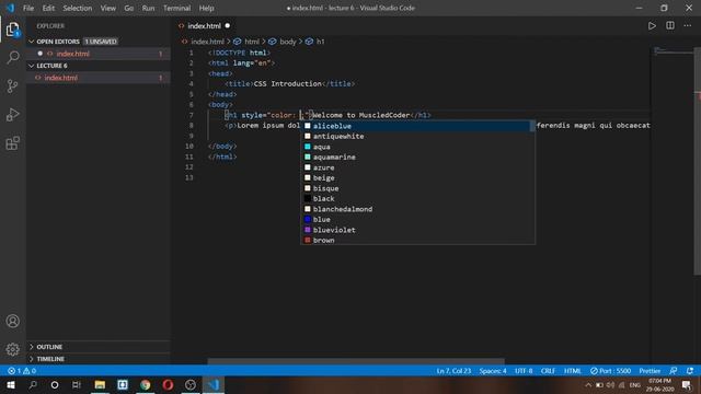 #1 Introduction to CSS - Basics | Hindi смотреть онлайн