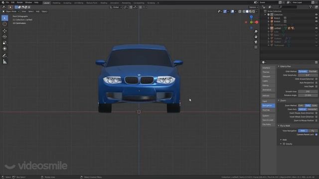 Урок 3. Интерфейс. Окно 3D-вида программы Blender и способы навигации в этом трехмерном пространств смотреть онлайн