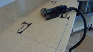 Разметка и врезка варочной панели в кухонную столешницу (Кухня НЭКО)