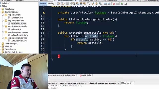 RESTful JAVA - 05 Logica de Negocio смотреть онлайн