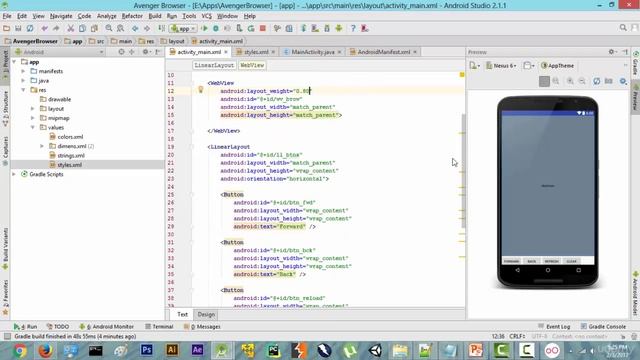 10 Making the User Interface of web browser Java - Making the web browser смотреть онлайн