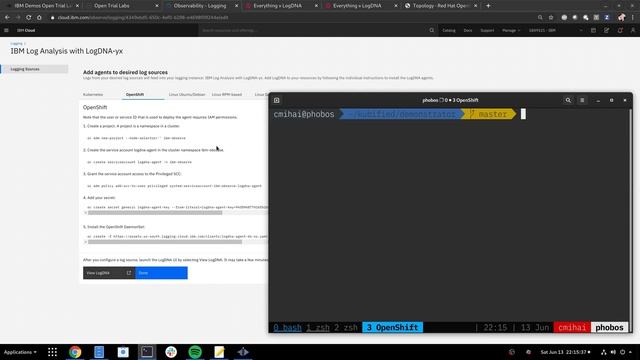 IBM Demos - Red Hat OpenShift on IBM Cloud Lab 3 - Logging with LogDNA смотреть онлайн