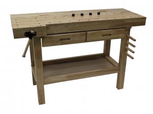 Верстак столярный «Стандарт» дубовая столешница