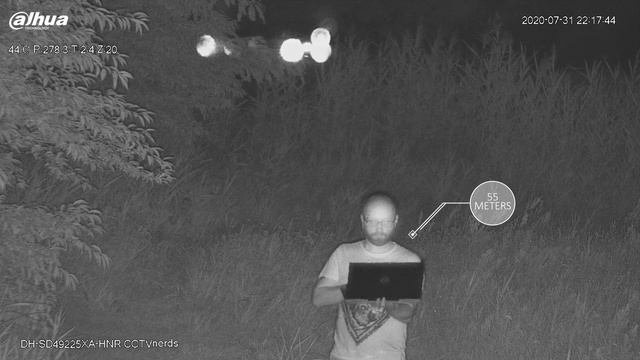 IR ILLUMINATIOR TEST SD49225XA-HNR PTZ смотреть онлайн