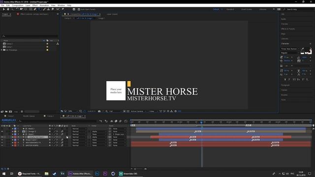 Крутые анимации в After Effects ? ? Lower Third и анимации текста ! смотреть онлайн