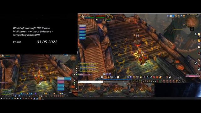 WoW Multiboxing TBC Classic - Shadowfang Keep - completely manual 2022 смотреть онлайн