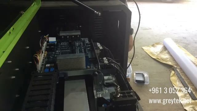 A3 UV Printer Installation XP600 Printheads смотреть онлайн