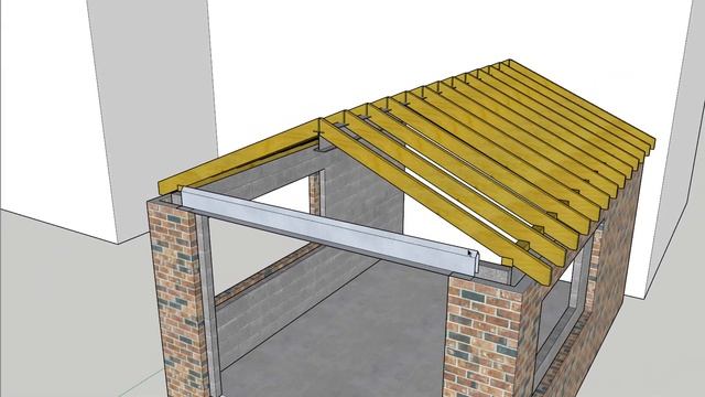 How to support a cathedral ceiling or vaulted roof смотреть онлайн