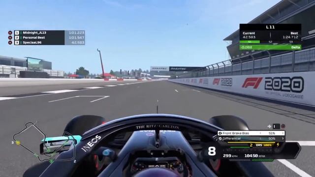 F1 2020 HOTLAP Silverstone - 1:24.576 Testing the Black Mercedes? смотреть онлайн