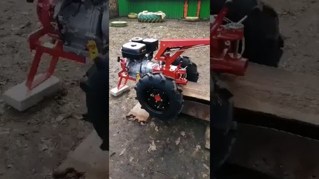 Мотоблок МТЗ Обкатка двигателя! смотреть онлайн