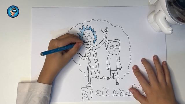 Рисуем Рика и Морти. Rick and Morty смотреть онлайн