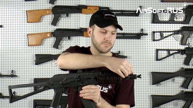 Страйкбольный автомат АКС74У смотреть онлайн