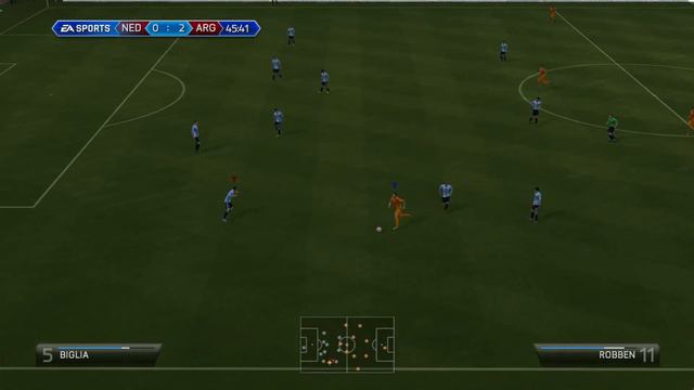 Нидерланды - Аргентина ЧМ [Упоротая Fifa 14] #2 смотреть онлайн