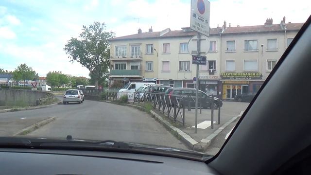 Лион Франция. Путешествие на автомобиле. смотреть онлайн