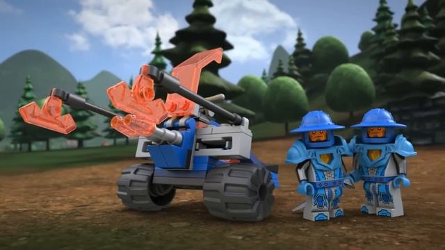 Knighton Battle Blaster + Chaos Catapult - LEGO Nexo Knights - 70310 + 70311 - Product Animation смотреть онлайн