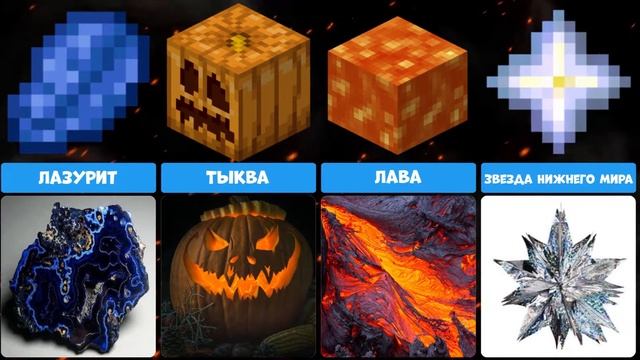 Сравнение Предметов Майнкрафт С Реальными Предметами смотреть онлайн