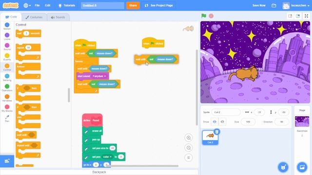 Nyan Cat Simulator Scratch Tutorial смотреть онлайн