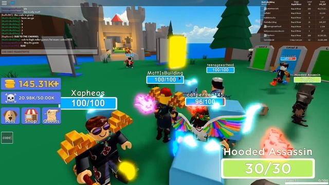[NEW] ROBLOX Monster Simulator FREE COINS 2019 смотреть онлайн