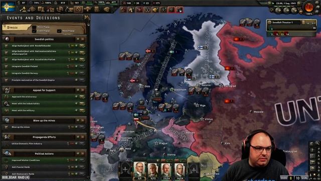 Sweden | Hearts of Iron IV: Arms Against Tyranny | Livestream 4 смотреть онлайн