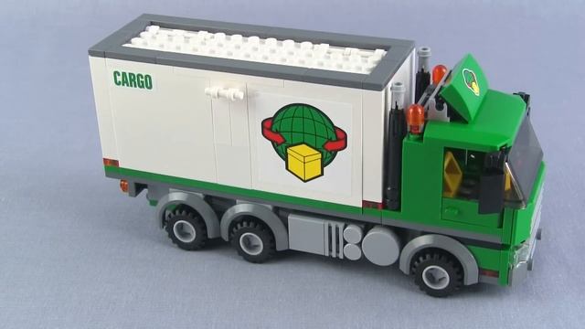 LEGO City Cargo Truck 60020 set review! смотреть онлайн