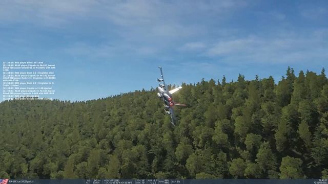 DCS FA 18 Dogfight Third Person смотреть онлайн