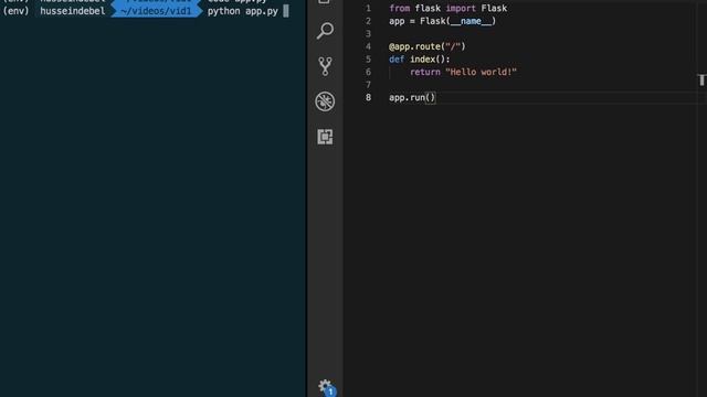 Flask 1 Introduction to Flask смотреть онлайн