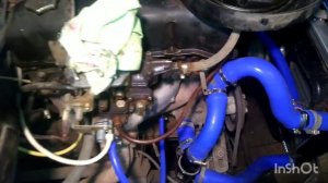 ИЖ - 2126 "Ода", установка радиатора отопителя.