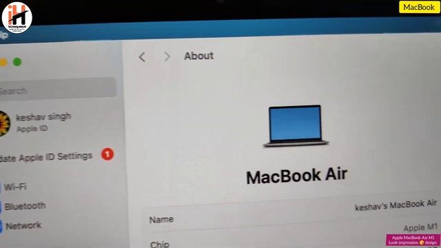 Apple MacBook Air M1 look impression ? design / price 80999 omg ? macbook 256 gb - apple M1 8 core смотреть онлайн