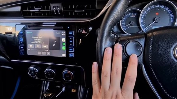 Toyota Corolla 2018 - CarPlay & Android Auto Installed