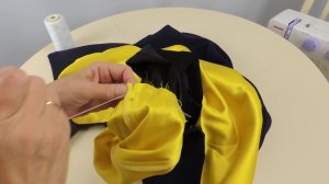 13.13 соединение низа рукава с подкладкой галина коломейко #shorts