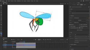Создаем мультик из мухи. Функционал символа в Adobe Animate.