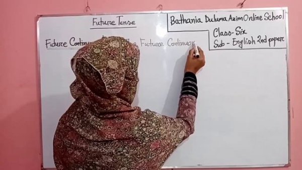 Future indefinite and future continuous tense