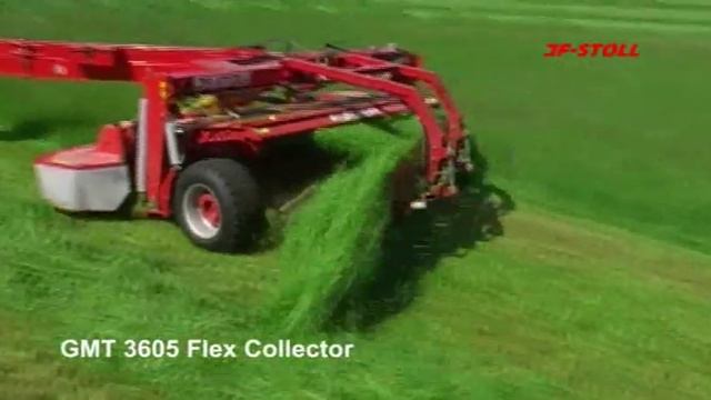 GMT trailed disc mower conditioners from JF-STOLL смотреть онлайн