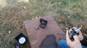 Мотоблок глохнет при открытой воздушной заслонки. Чистка карбюратора, решения причины.