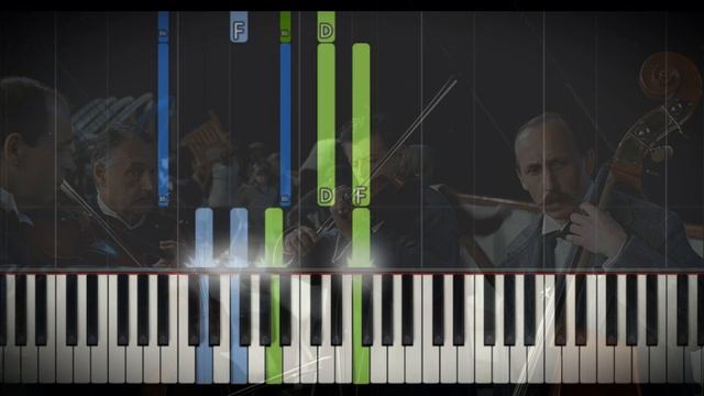 Nearer My God to Thee (Titanic soundtrack) - Piano Solo [ Tutorial ] смотреть онлайн