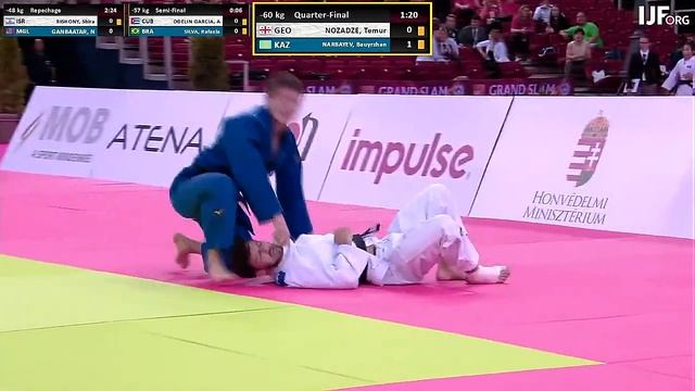 18 60kg NARBAYEV B {KAZ} Ippon Judo Hungary Grand Slam 2022 смотреть онлайн