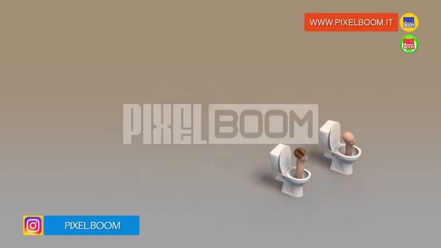 Green Screen Screen SKIBIDI Toilet 3D Animations - PixelBoomCG смотреть онлайн