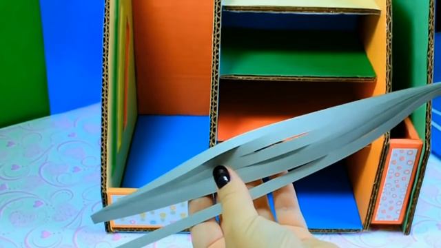 7 diy organizers and pencil cases from cardboard/ cardboard crafts/handmade things смотреть онлайн