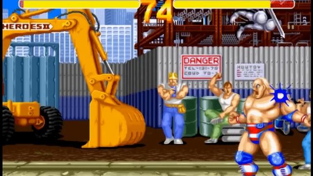 World Heroes 2 Lev 8 Janne D'Arc(Joan of Arc) no lose playthrough смотреть онлайн