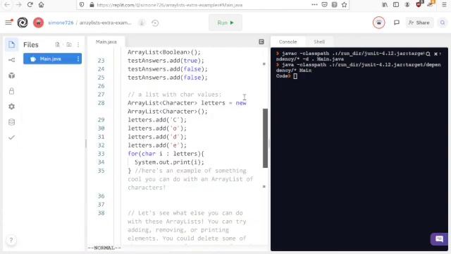Java Session 7: ArrayLists смотреть онлайн